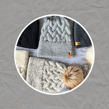 Load image into Gallery viewer, Knitted Winter Hat
