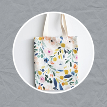 Load image into Gallery viewer, Canvas Tote Bag-Sierra Florals