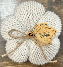 Load image into Gallery viewer, Cozy Knit Pumpkin
