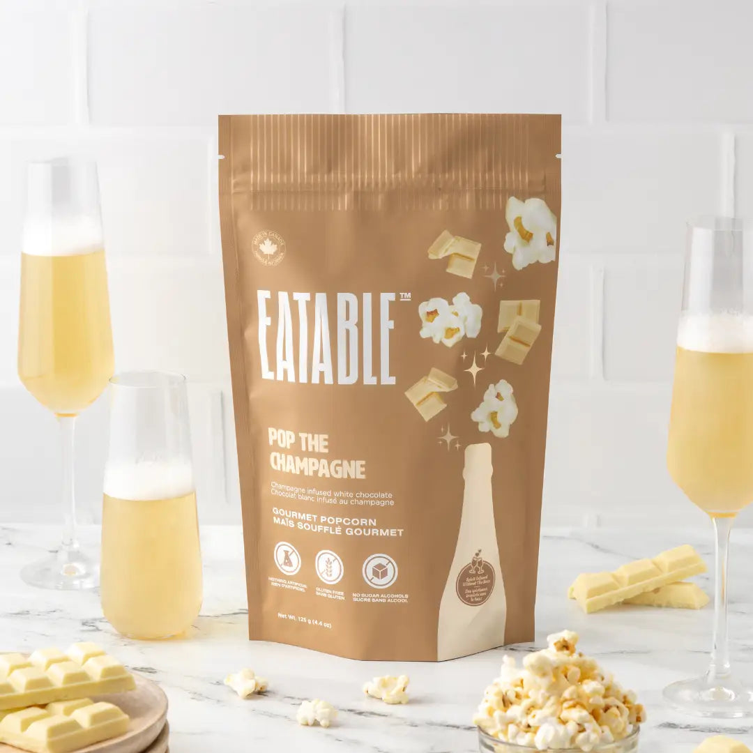 Pop The Champagne: Gourmet Popcorn